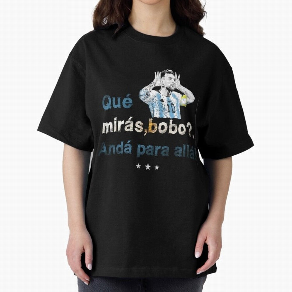 Que Miras Bobo? Classic T-Shirt Stand Proud for FIFA World Cup 2026 USA Canada Mexico for Fans of Haaland and Mbappe and Portugal, Bringing Football History, Final Match Energy, Crowd Noise and Once in a Lifetime Moments; Created for Match Day