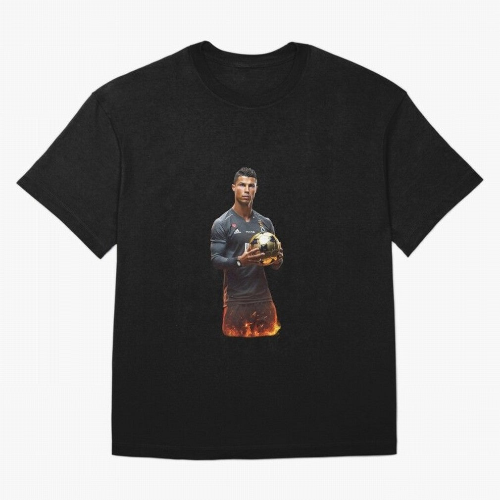 Real Goat Cristiano Ronaldo Oversized T-Shirt Celebrate the Stars of Global Football Passion for FIFA World Cup 2026 Group Stage, Driven by CR7 and Messi, Germany, Soccer Culture, Superstar Moments, National Team Dreams and Competitive Fire; Great