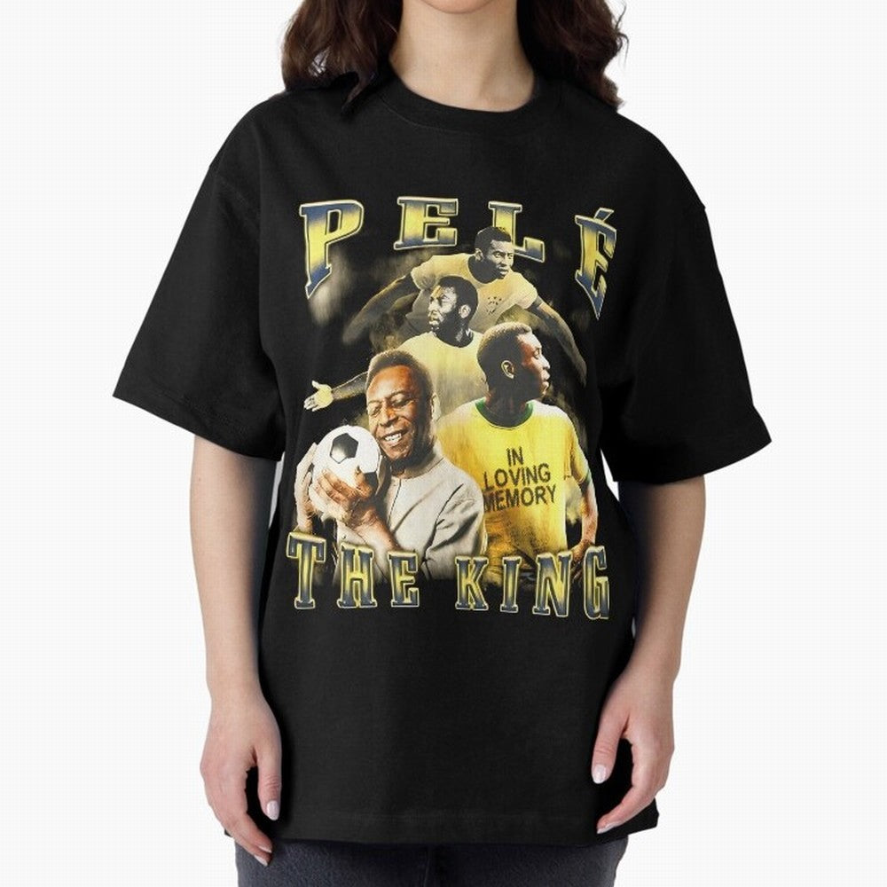 Pele Legend Essential T-Shirt Relive FIFA World Cup 2026 Group Stage for Fans of Messi and Portugal, Bringing Worldwide Fan Energy, Dramatic Goals, Stadium Lights and Championship Celebrations; Great for Watch Parties, Sports Bars, Family Nights,