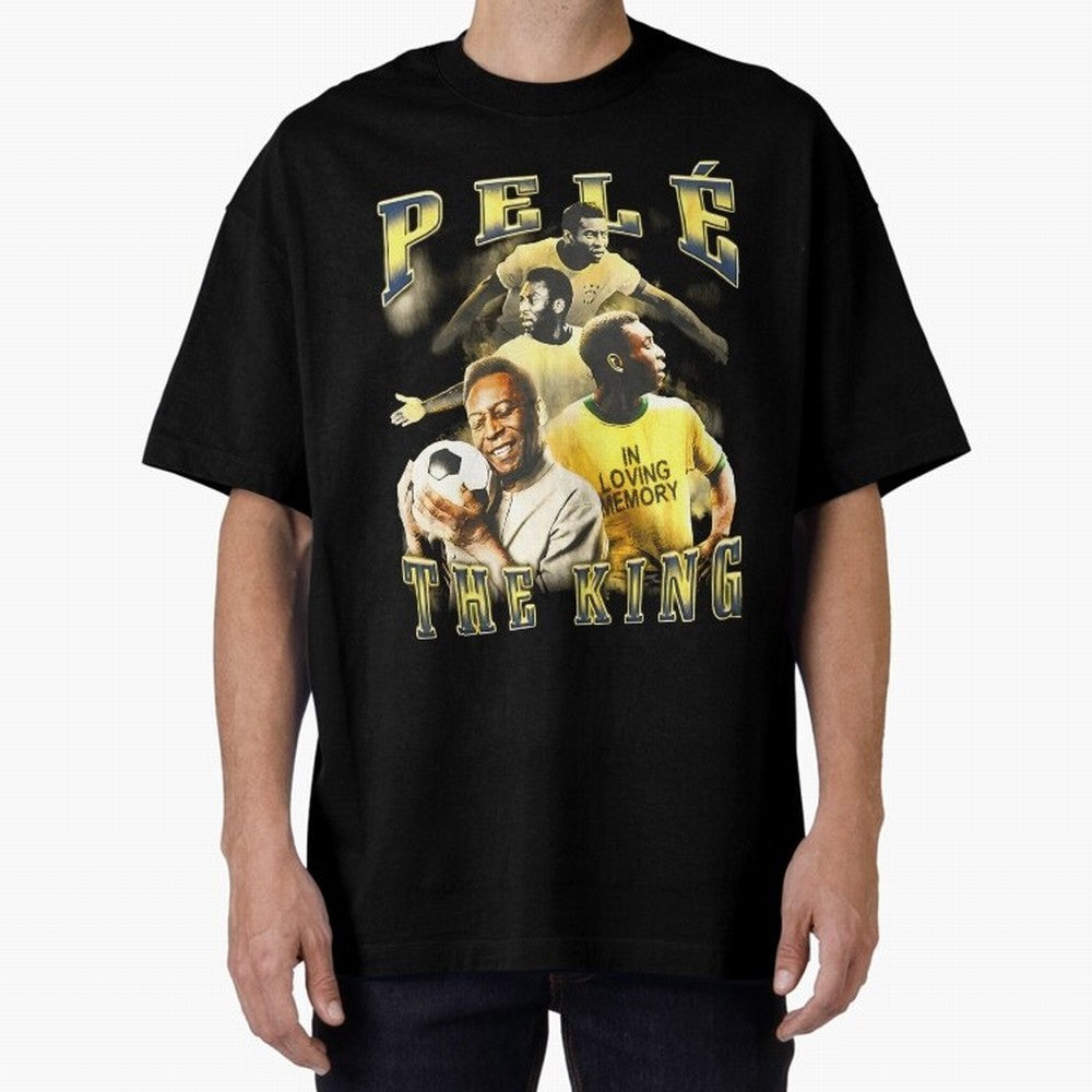 Pele Legend Essential T-Shirt Relive FIFA World Cup 2026 Group Stage for Fans of Messi and Portugal, Bringing Worldwide Fan Energy, Dramatic Goals, Stadium Lights and Championship Celebrations; Great for Watch Parties, Sports Bars, Family Nights,
