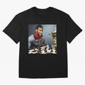Mastermind: Neymar Playing Chess with the Championship Trophy Classic T-Shirt Show Your Tournament Heart for FIFA World Cup 2026 USA Canada Mexico Spirit, Featuring England, France and Netherlands, Cristiano Ronaldo, Soccer Culture, Superstar