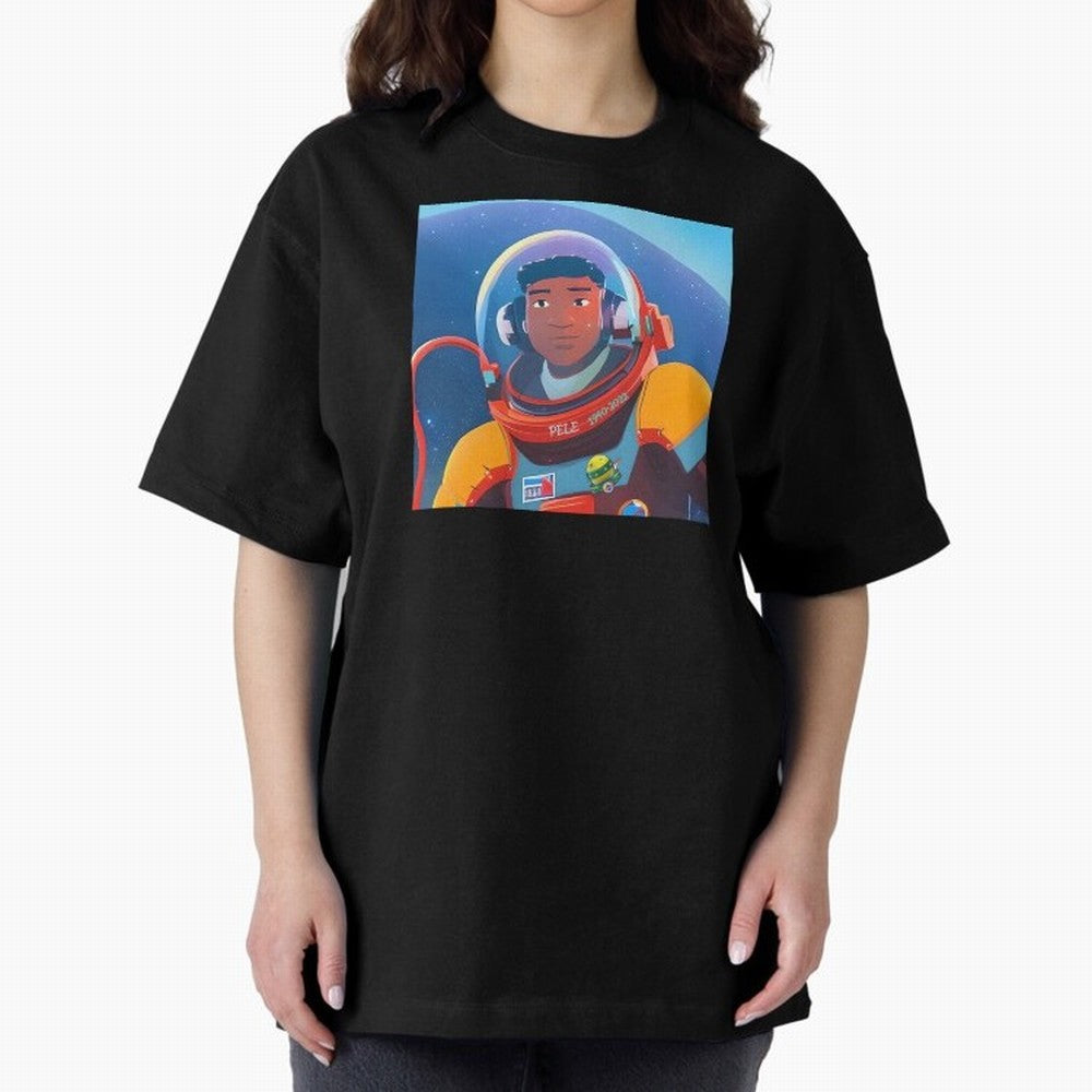 Pele in space looking game Classic T-Shirt Keep Football History Alive during Match Day Hype around FIFA World Cup 2026 Group Stage, Cristiano Ronaldo, Haaland and CR7, England, France and Netherlands, Football History, Final Match Energy, Crowd
