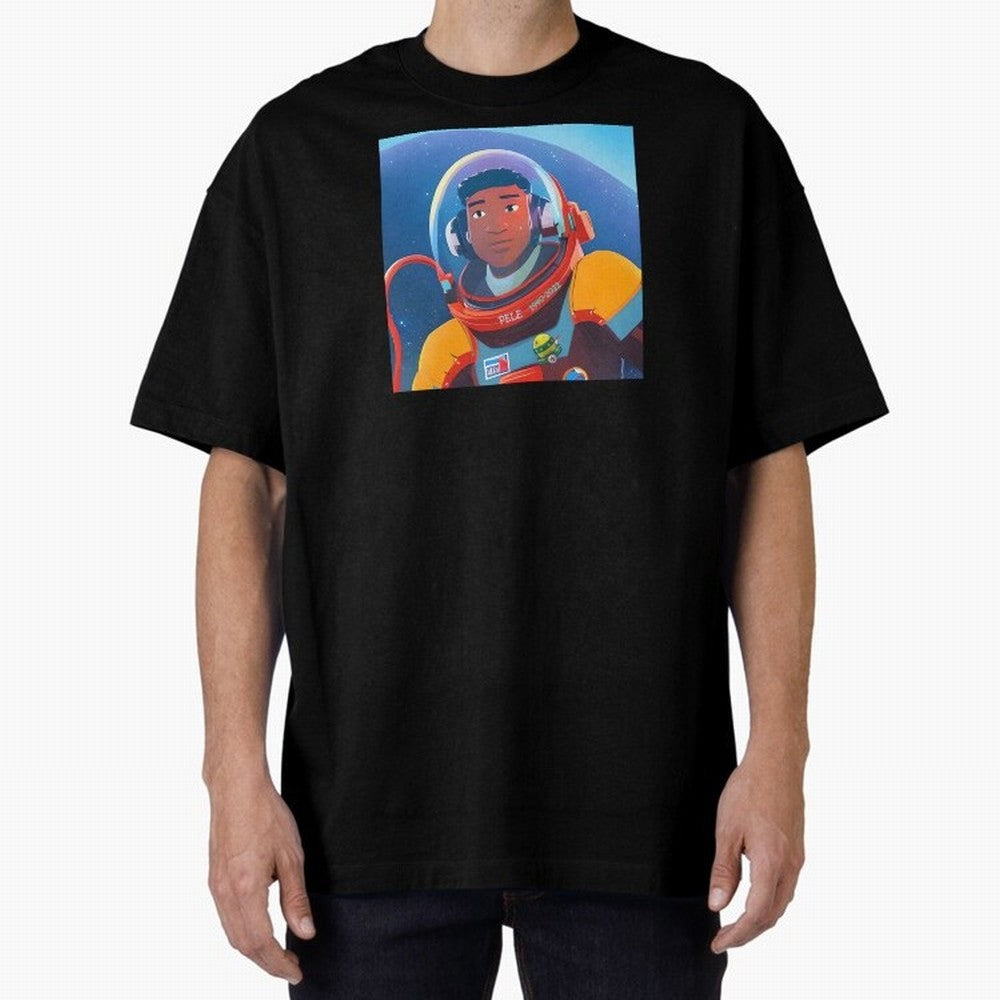 Pele in space looking game Classic T-Shirt Keep Football History Alive during Match Day Hype around FIFA World Cup 2026 Group Stage, Cristiano Ronaldo, Haaland and CR7, England, France and Netherlands, Football History, Final Match Energy, Crowd