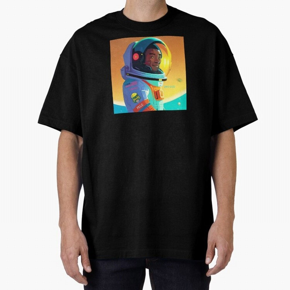 Pele in space looking game Classic T-Shirt Feel Match Day Hype around FIFA World Cup 2026 USA Canada Mexico, Mbappe, Brazil, Goal Celebration Energy, Supporter Heritage, Football Icons and Worldwide Tournament Joy; Ideal for Fans Who Follow Messi,