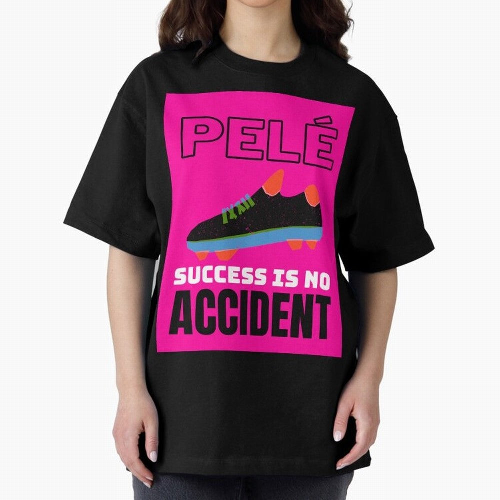 Pele Quote Success Is No Accident Graphic Classic T-Shirt Celebrate Rivalries and Pride in the FIFA World Cup 2026 Journey through Messi Highlights, Brazil Pride, Tournament Hype, Historic Matchups, Family Viewing Parties and Global Sports Pride;