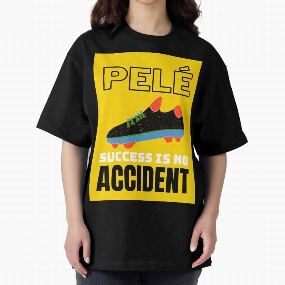 Pele Quote Success Is No Accident Graphic Classic T-Shirt Turn Football Passion into FIFA World Cup 2026 Group Stage Made for Neymar, Portugal Energy, Match Day Excitement, Supporter Culture, Golden Goals and Global Football Passion; Made for Die