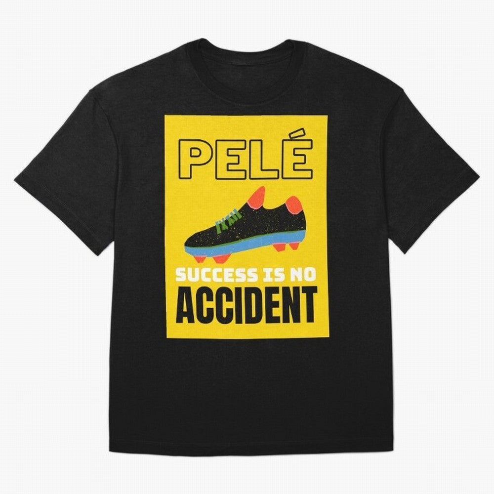 Pele Quote Success Is No Accident Graphic Classic T-Shirt Turn Football Passion into FIFA World Cup 2026 Group Stage Made for Neymar, Portugal Energy, Match Day Excitement, Supporter Culture, Golden Goals and Global Football Passion; Made for Die
