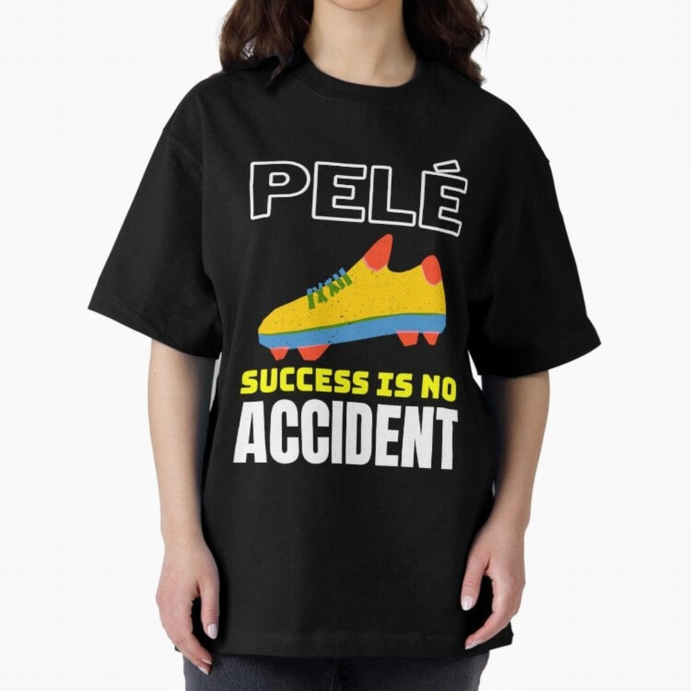 Pele Quote Success Is No Accident Graphic Classic T-Shirt Show Fan Pride Across the FIFA World Cup 2026 Journey through Messi Highlights, Argentina, France and Brazil Pride, Champion Mindset, Group Stage Buzz, Knockout Tension and Passionate Fan