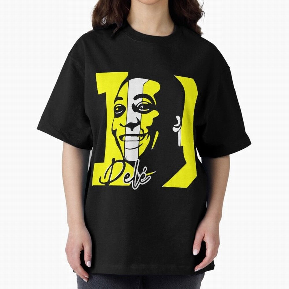 Pele Soccer Brazil Player, RIP Pele - pel¨¦ [HiSVG.CoM] Oversized T-Shirt Support the Legends of FIFA World Cup 2026 Spirit, Driven by England, CR7, Soccer Culture, Superstar Moments, National Team Dreams and Competitive Fire; Made for Die Hard