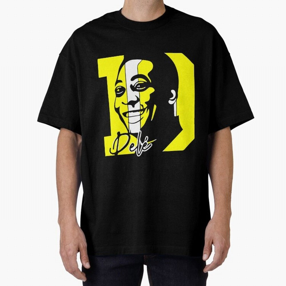 Pele Soccer Brazil Player, RIP Pele - pel¨¦ [HiSVG.CoM] Oversized T-Shirt Support the Legends of FIFA World Cup 2026 Spirit, Driven by England, CR7, Soccer Culture, Superstar Moments, National Team Dreams and Competitive Fire; Made for Die Hard