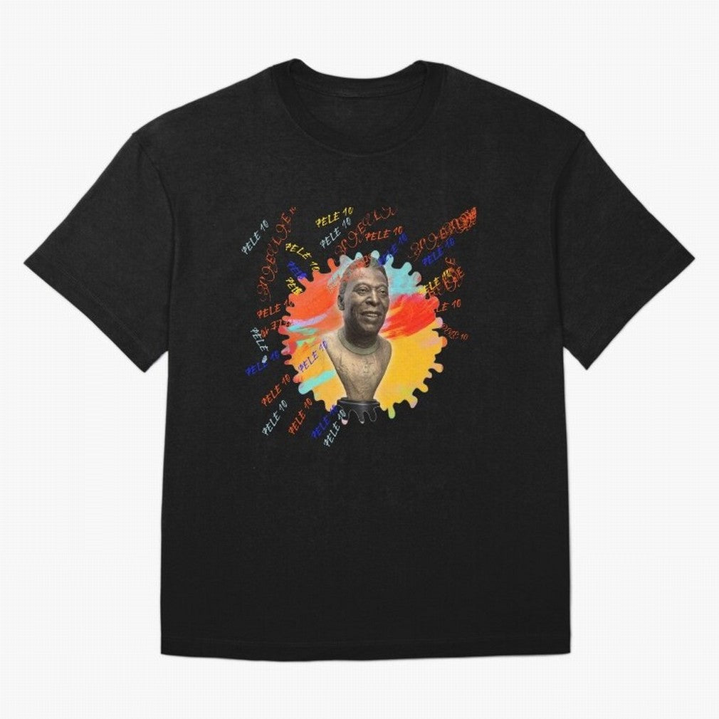 PELE 10 Classic T-Shirt Carry FIFA World Cup 2026 Group Stage Highlighting Cristiano Ronaldo, Haaland and CR7, England, France and Netherlands Energy, Retro Football Energy, Iconic Rivalries, Trophy Chase Drama and Stadium Atmosphere; Made for