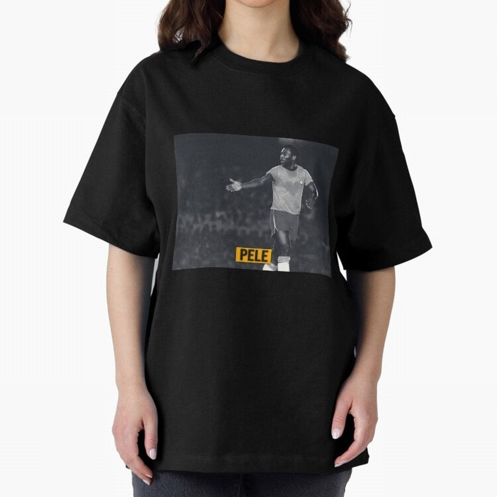 Pele Brazil Player Classic T-Shirt Experience Global Football Passion for FIFA World Cup 2026, Centered on Neymar, Haaland and Cristiano Ronaldo, Brazil, Portugal and Argentina, Sports Nostalgia, International Competition, Famous Players and