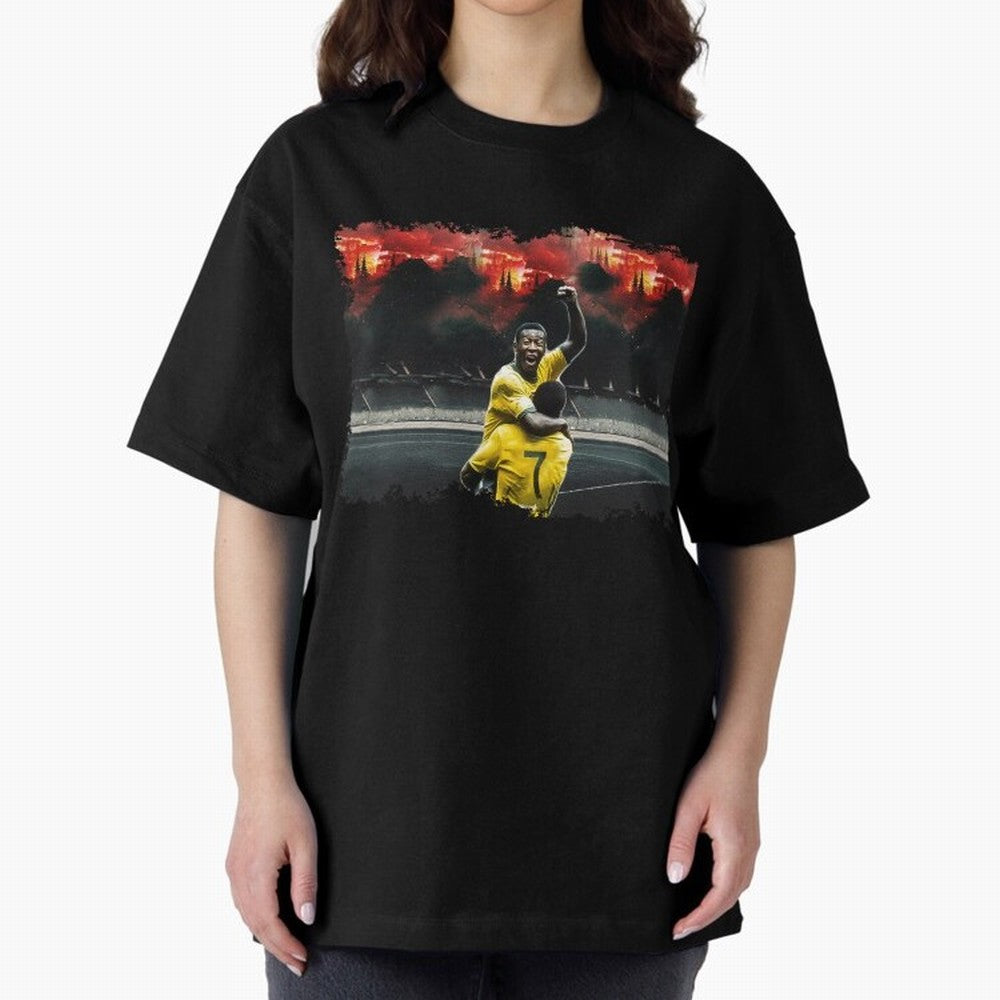 Pele 8K Classic T-Shirt Support Iconic Players in Global Football Passion for FIFA World Cup 2026 USA Canada Mexico, with CR7, Brazil, Portugal and Argentina, Stadium Chants, National Pride, Trophy Dreams and Unforgettable Football Memories;