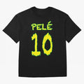Pel¨¦ 10 Oversized T-Shirt Bring Supporter Culture to Global Football Passion for FIFA World Cup 2026, Celebrating Messi, Neymar and Mbappe, Portugal, Spain and Germany, Football Passion, Legendary Performances, Festival Vibes and Supporter