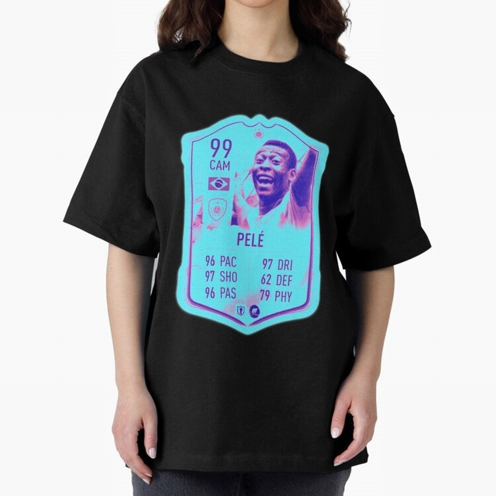 Pele Oversized T-Shirt Celebrate FIFA World Cup 2026 Group Stage Made for CR7 and Messi, Brazil, Portugal and Argentina Energy, Goal Celebration Energy, Supporter Heritage, Football Icons and Worldwide Tournament Joy; Ideal for Fans Who Follow