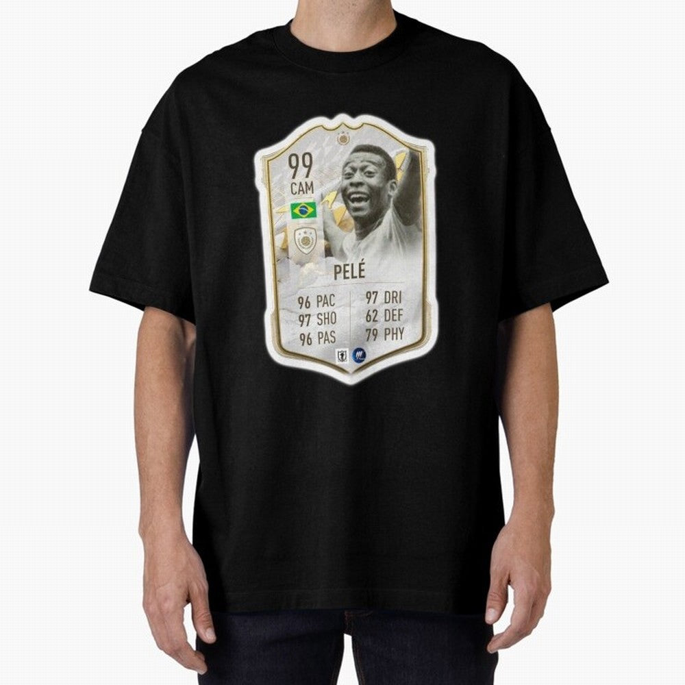 Pele Active T-Shirt Upgrade FIFA World Cup 2026 Capturing Neymar, France and Portugal Energy, Retro Football Energy, Iconic Rivalries, Trophy Chase Drama and Stadium Atmosphere; Ideal for Fans Who Follow Messi, Cristiano Ronaldo, CR7, Mbappe,