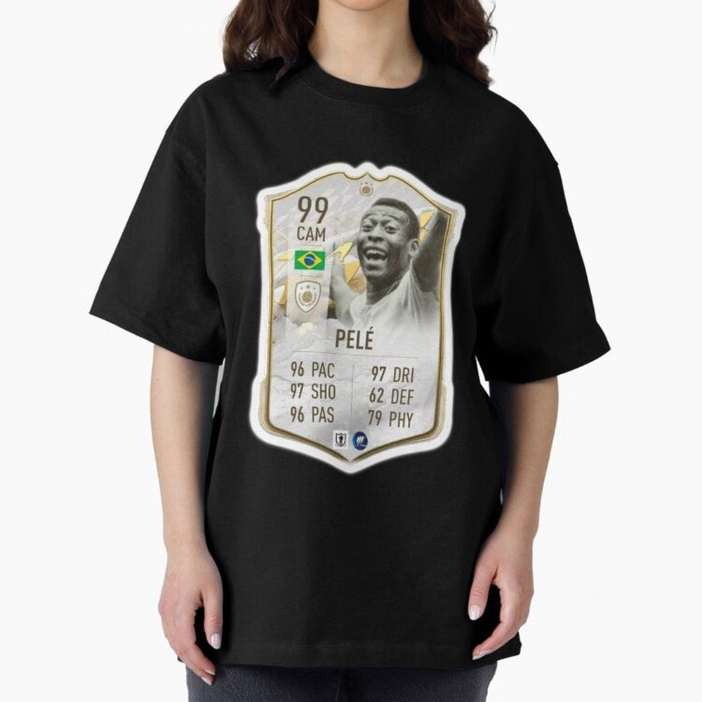 Pele Active T-Shirt Upgrade FIFA World Cup 2026 Capturing Neymar, France and Portugal Energy, Retro Football Energy, Iconic Rivalries, Trophy Chase Drama and Stadium Atmosphere; Ideal for Fans Who Follow Messi, Cristiano Ronaldo, CR7, Mbappe,