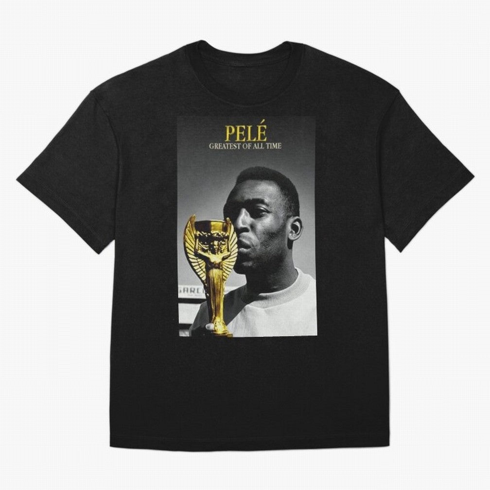 Pele the greatest of all of time t-shirt Essential T-Shirt Remember Iconic Moments from Match Day Hype around FIFA World Cup 2026 Group Stage, Cristiano Ronaldo, Argentina and Brazil, Football Festival Excitement, Trophy Ambitions, Country