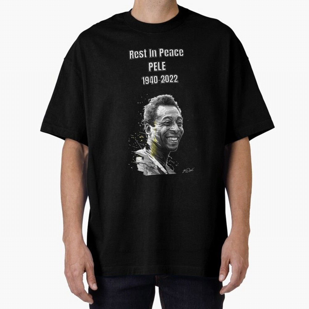 Rest In Peace Pele Essential T-Shirt Celebrate Golden Goal Energy in FIFA World Cup 2026 USA Canada Mexico for Fans of Haaland and Mbappe and Brazil, Portugal and Argentina, Bringing Sports Nostalgia, International Competition, Famous Players and