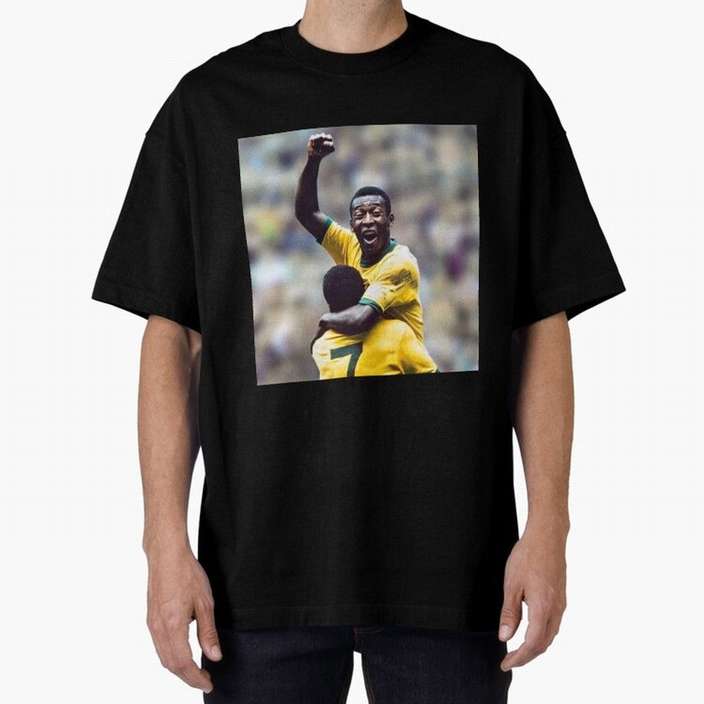 Pele Classic T-Shirt Show Support during Global Football Passion for FIFA World Cup 2026 Group Stage, Driven by Messi, Neymar and Mbappe, Spain, Global Supporter Spirit, Legendary Goals, National Colors and Tournament Celebration; Perfect for