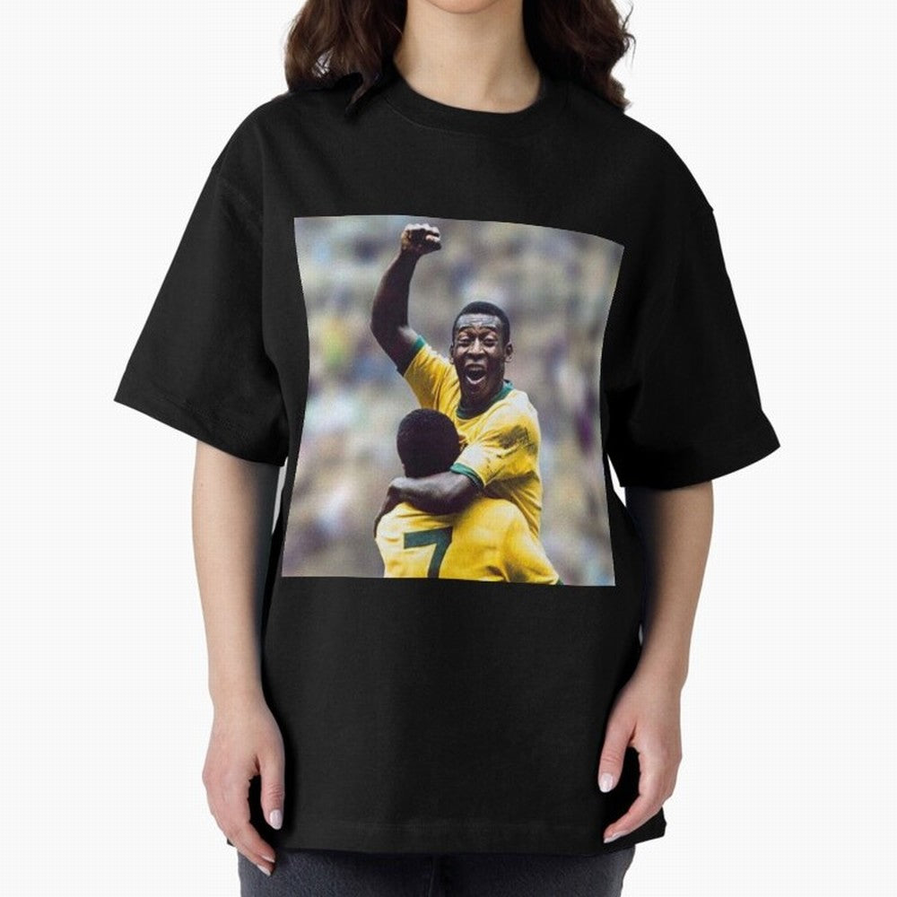 Pele Classic T-Shirt Show Support during Global Football Passion for FIFA World Cup 2026 Group Stage, Driven by Messi, Neymar and Mbappe, Spain, Global Supporter Spirit, Legendary Goals, National Colors and Tournament Celebration; Perfect for