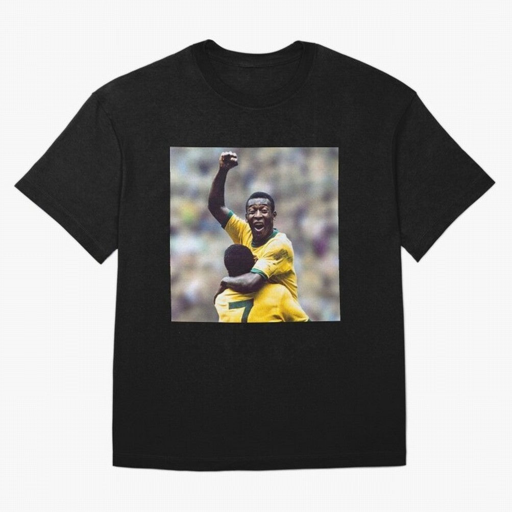 Pele Classic T-Shirt Show Support during Global Football Passion for FIFA World Cup 2026 Group Stage, Driven by Messi, Neymar and Mbappe, Spain, Global Supporter Spirit, Legendary Goals, National Colors and Tournament Celebration; Perfect for