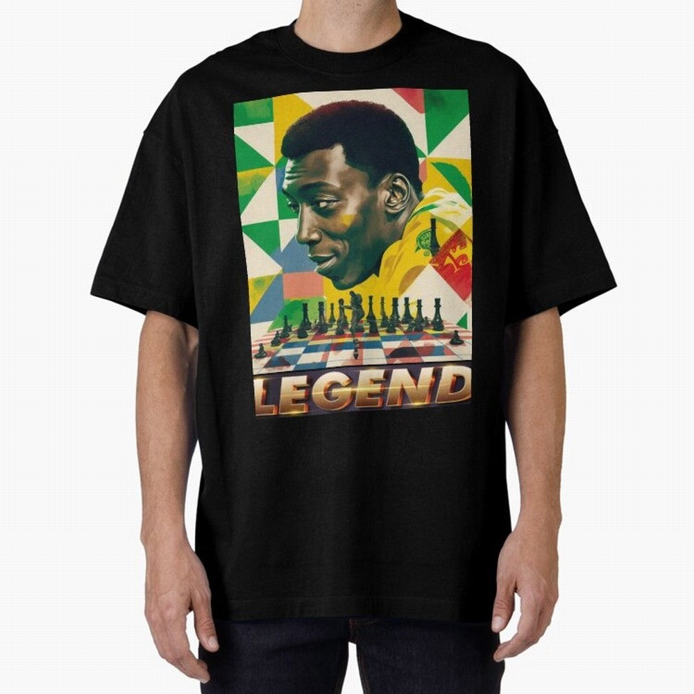 Signed Pele Shirt Oversized T-Shirt Back the Journey through FIFA World Cup 2026 Group Stage for Fans of Mbappe and Neymar and Germany, Bringing Football Passion, Legendary Performances, Festival Vibes and Supporter Community; Ideal for Passionate