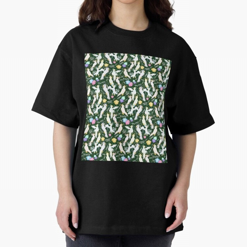 Tiki Room Showgirls Oversized T-Shirt Bring Trophy Dreams to FIFA World Cup 2026 Group Stage Spirit, Filled with France and Portugal, CR7 and Messi, Tournament Hype, Historic Matchups, Family Viewing Parties and Global Sports Pride; Made for