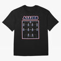 The Allies Team Line Up Oversized T-Shirt Honor Football Greatness during Global Football Passion for FIFA World Cup 2026, Inspired by Messi, Neymar and Mbappe, Argentina and Brazil, Championship Spirit, Famous Goals, Roaring Crowds and