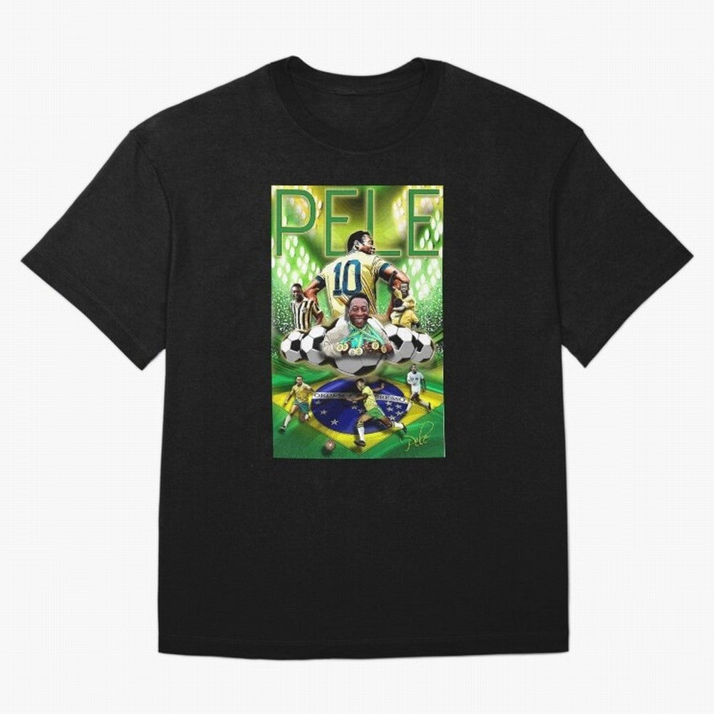 PELE Poster52 Essential T-Shirt Join the FIFA World Cup 2026 Journey through Haaland and Mbappe Highlights, Spain Pride, Match Day Excitement, Supporter Culture, Golden Goals and Global Football Passion; Made for Die Hard Supporters, Soccer Lovers,