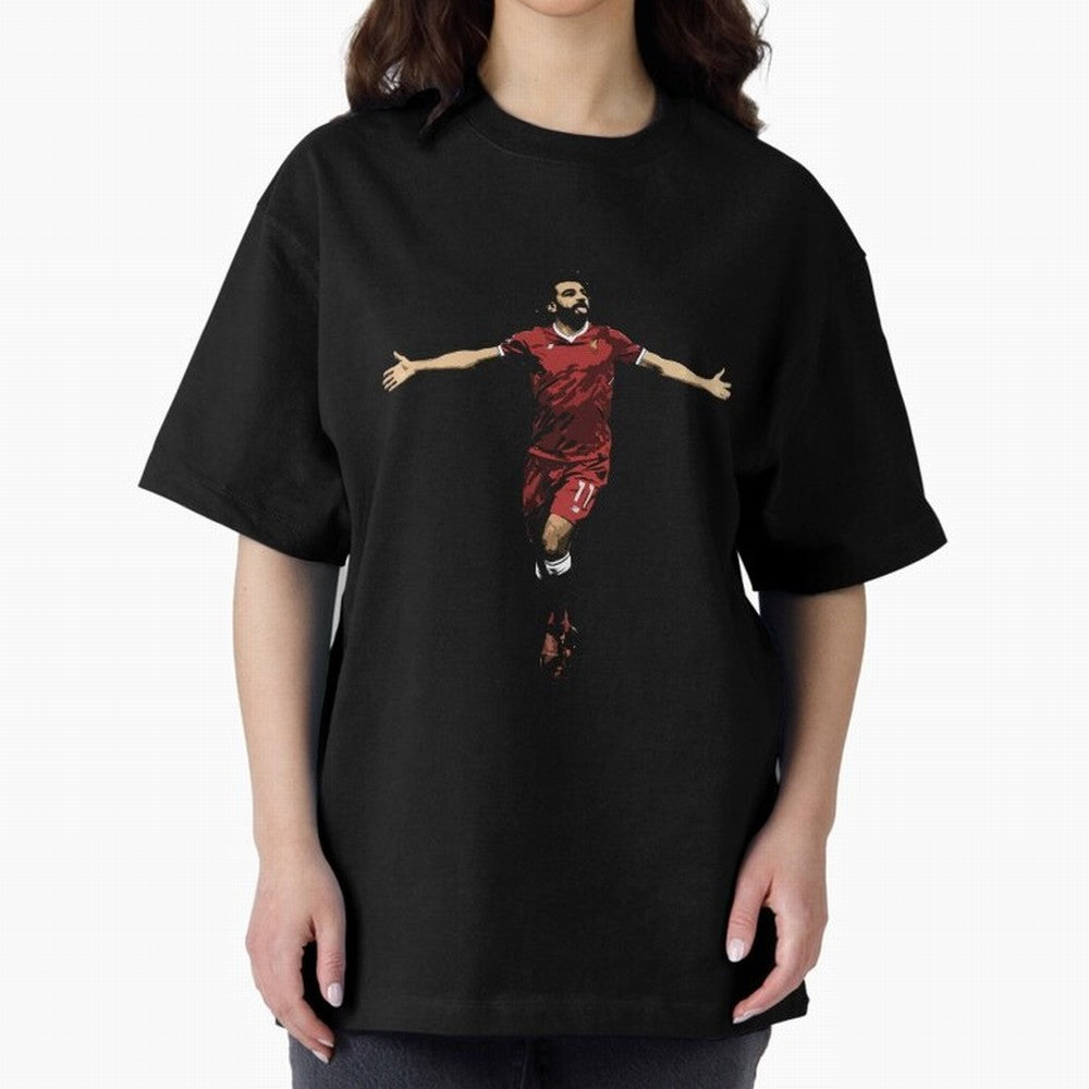 Mo Salah Celebration Design Classic T-Shirt Show Passion for the Stars of FIFA World Cup 2026 Highlighting Messi, Germany Energy, Game Day Rituals, Football Legends, Country Pride and the Road to the Final; Perfect for Fans, Collectors, Family