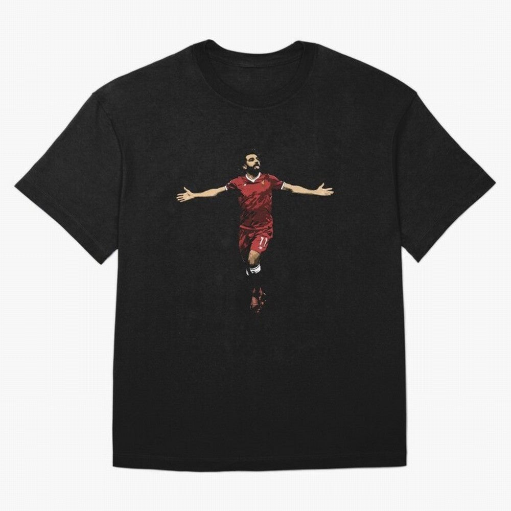 Mo Salah Celebration Design Classic T-Shirt Show Passion for the Stars of FIFA World Cup 2026 Highlighting Messi, Germany Energy, Game Day Rituals, Football Legends, Country Pride and the Road to the Final; Perfect for Fans, Collectors, Family