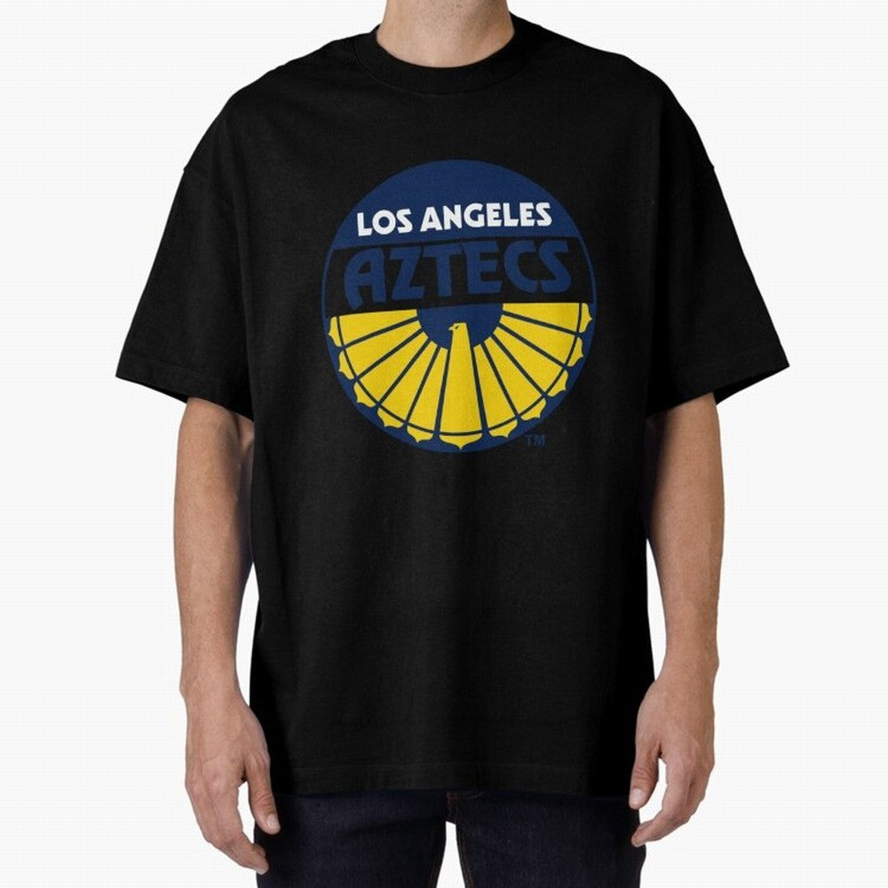 LA AZTECS200 Oversized T-Shirt Bring Bold Fan Energy to Global Football Passion for FIFA World Cup 2026 Group Stage, Highlighting Haaland and Mbappe, Spain and Netherlands, Football Passion, Legendary Performances, Festival Vibes and Supporter