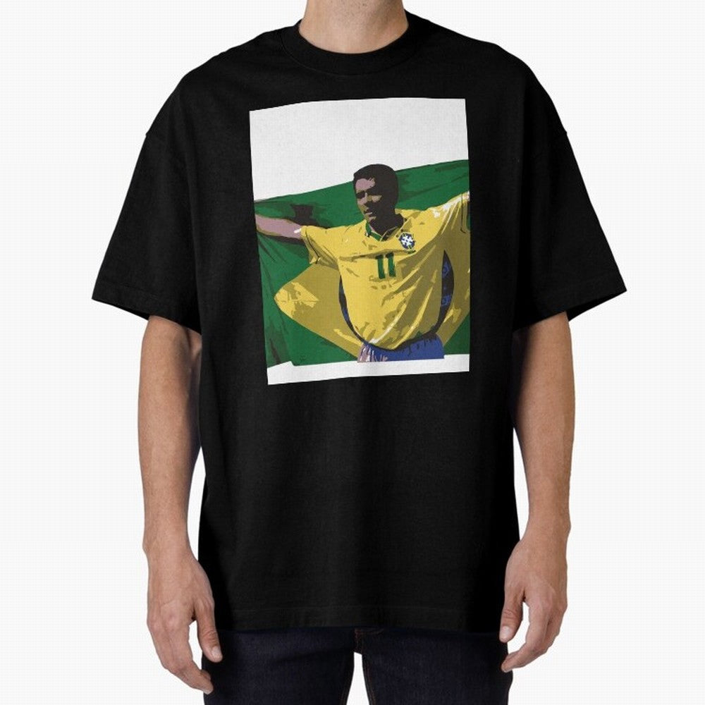 Romario brazil flag Essential T-Shirt Enjoy FIFA World Cup 2026 Group Stage Spirit, Highlighting England, France and Netherlands, Neymar, Haaland and Cristiano Ronaldo, Football History, Final Match Energy, Crowd Noise and Once in a Lifetime