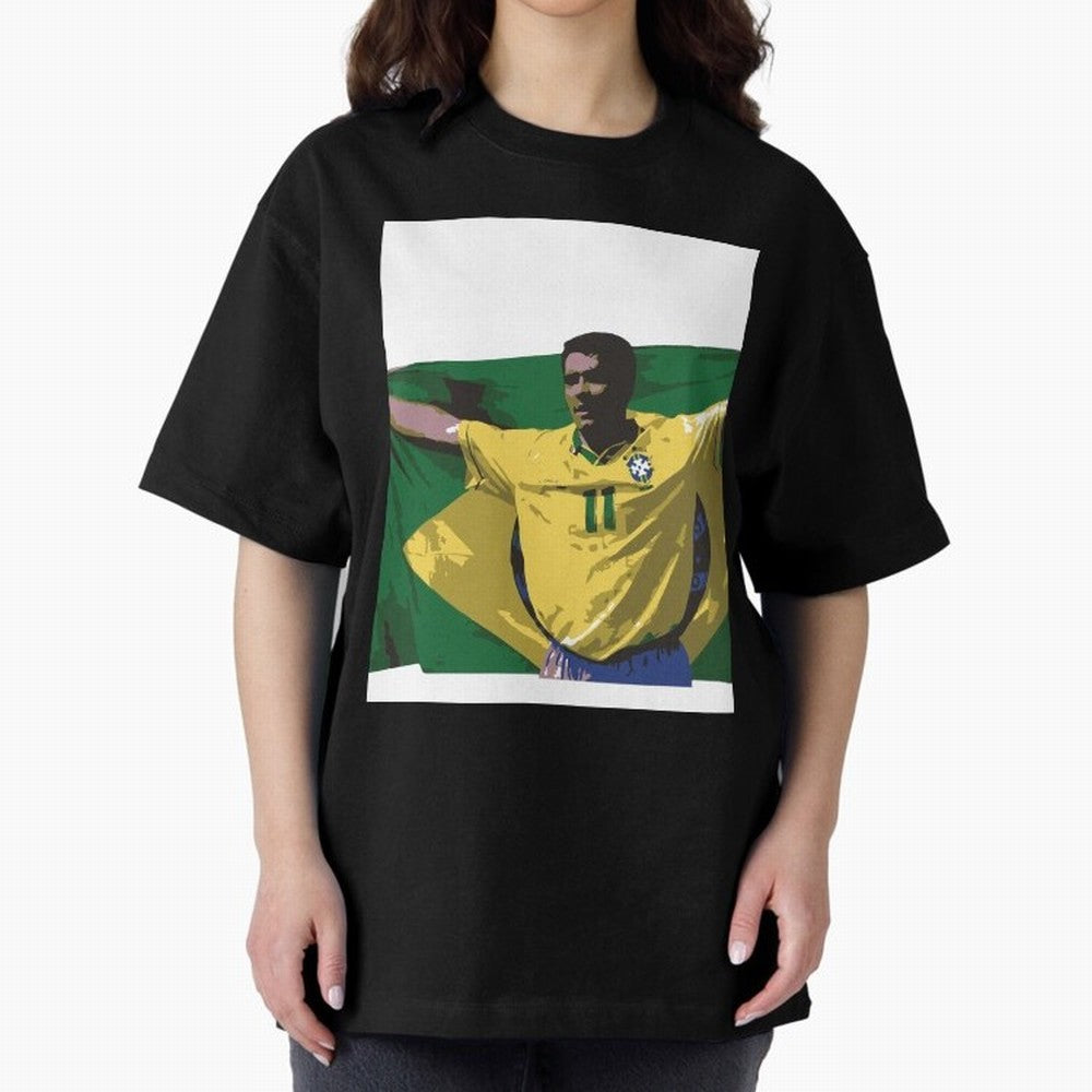 Romario brazil flag Essential T-Shirt Enjoy FIFA World Cup 2026 Group Stage Spirit, Highlighting England, France and Netherlands, Neymar, Haaland and Cristiano Ronaldo, Football History, Final Match Energy, Crowd Noise and Once in a Lifetime