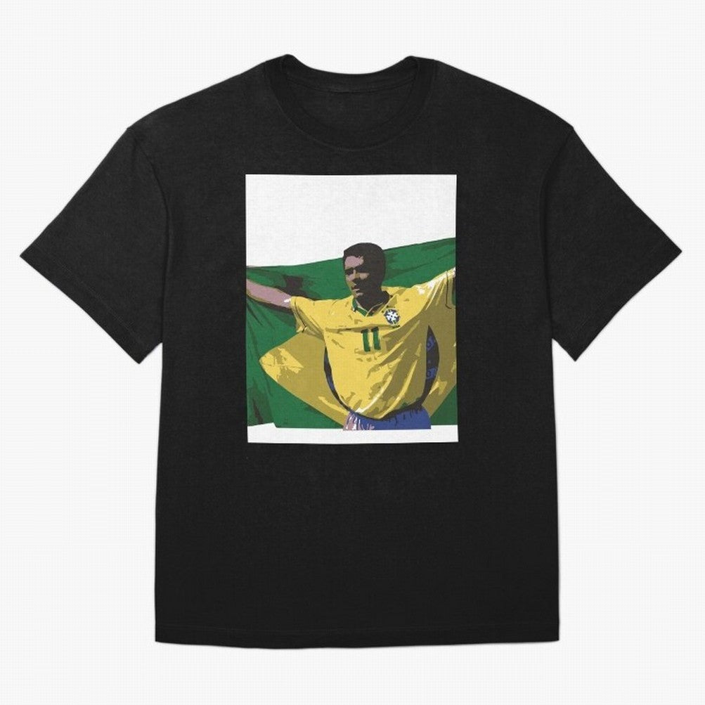 Romario brazil flag Essential T-Shirt Enjoy FIFA World Cup 2026 Group Stage Spirit, Highlighting England, France and Netherlands, Neymar, Haaland and Cristiano Ronaldo, Football History, Final Match Energy, Crowd Noise and Once in a Lifetime
