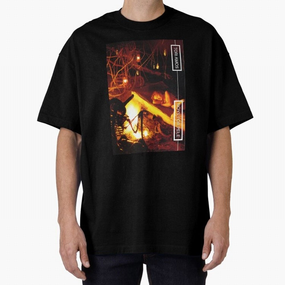 Tori Amos Boys For Pele Promo Alt Cover Album Art Fireside202 Oversized T-Shirt Make Game Day About Match Day Hype around FIFA World Cup 2026, Messi, France and Portugal, Football Festival Excitement, Trophy Ambitions, Country Rivalries and Star