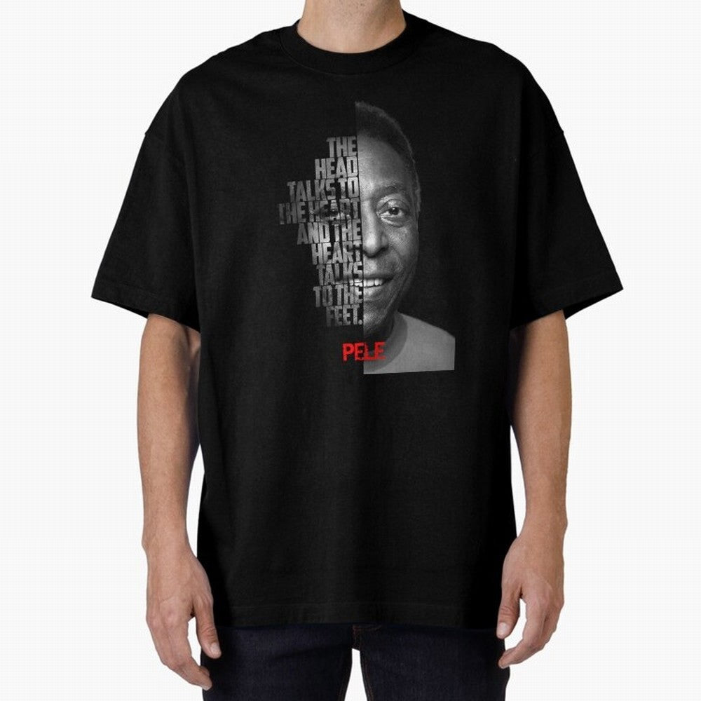 Black and white Pele quote1 Essential T-Shirt Turn Up for FIFA World Cup 2026 USA Canada Mexico Made for Haaland and Mbappe, Netherlands Energy, Match Day Excitement, Supporter Culture, Golden Goals and Global Football Passion; Perfect for Fans,