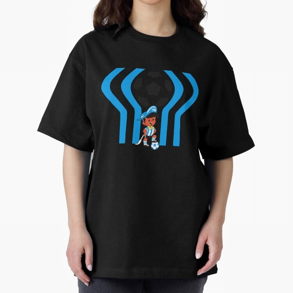 Argentina 78 Mascot Print1 Essential T-Shirt Represent Football Lovers during FIFA World Cup 2026 USA Canada Mexico Spirit, Inspired by Portugal, CR7, Classic Soccer Heritage, Championship Pressure, Fan Loyalty and International Pride; Built for