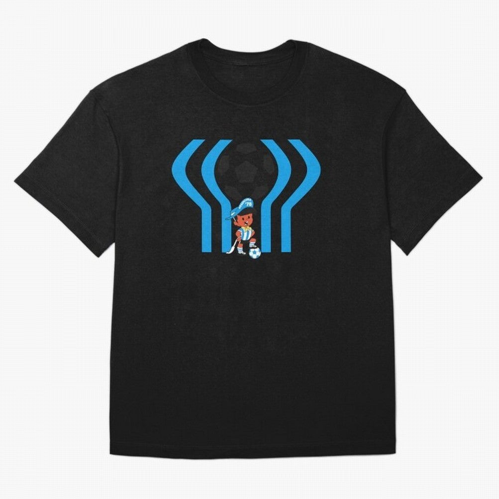 Argentina 78 Mascot Print1 Essential T-Shirt Represent Football Lovers during FIFA World Cup 2026 USA Canada Mexico Spirit, Inspired by Portugal, CR7, Classic Soccer Heritage, Championship Pressure, Fan Loyalty and International Pride; Built for