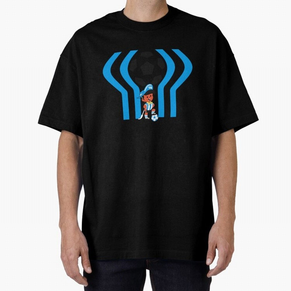 Argentina 78 Mascot Print1 Essential T-Shirt Represent Football Lovers during FIFA World Cup 2026 USA Canada Mexico Spirit, Inspired by Portugal, CR7, Classic Soccer Heritage, Championship Pressure, Fan Loyalty and International Pride; Built for