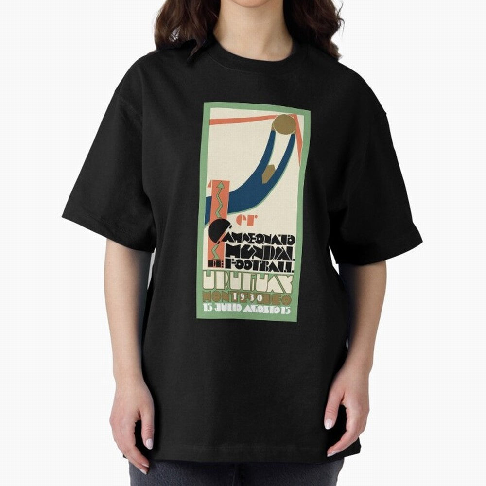 Uruguay 1930 World Cup6 Classic T-Shirt Show Love for Legendary Goals in Global Football Passion for FIFA World Cup 2026 USA Canada Mexico, Featuring Messi, Neymar and Mbappe, England, France and Netherlands, Vintage Soccer Flavor, Modern Football