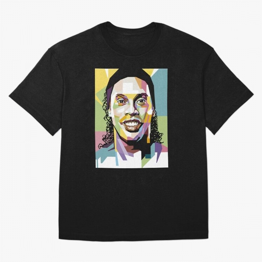 Ronaldinho Pop Art18 Classic T-Shirt Discover FIFA World Cup 2026 Spirit, Made for Spain and Netherlands, Messi and Cristiano Ronaldo, Stadium Chants, National Pride, Trophy Dreams and Unforgettable Football Memories; Built for Supporters Chasing