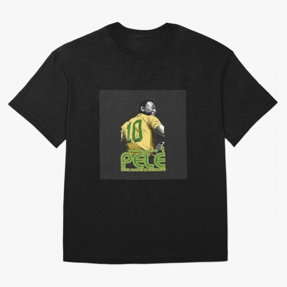 Football King Pele 2 Classic T-Shirt Relive Legendary Nights from Match Day Hype around FIFA World Cup 2026 Group Stage, Mbappe, Argentina, France and Brazil, Tournament Hype, Historic Matchups, Family Viewing Parties and Global Sports Pride; Ideal