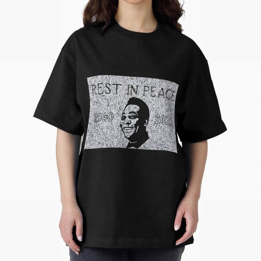 RIP Pel¨¦, 1940-2022 Oversized T-Shirt Carry the Colors and Pride of FIFA World Cup 2026 Group Stage Inspired by Cristiano Ronaldo, Haaland and CR7, England and Germany Energy, Football History, Final Match Energy, Crowd Noise and Once in a