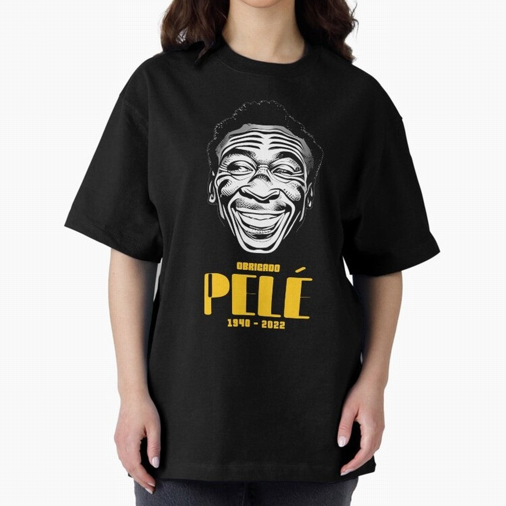 Pel¨¦ O Rei | Obrigado Pel¨¦ Essential T-Shirt Enjoy the Biggest Football Party of FIFA World Cup 2026 Spirit, Built around Spain, CR7, Classic Soccer Heritage, Championship Pressure, Fan Loyalty and International Pride; Perfect for People Who Love