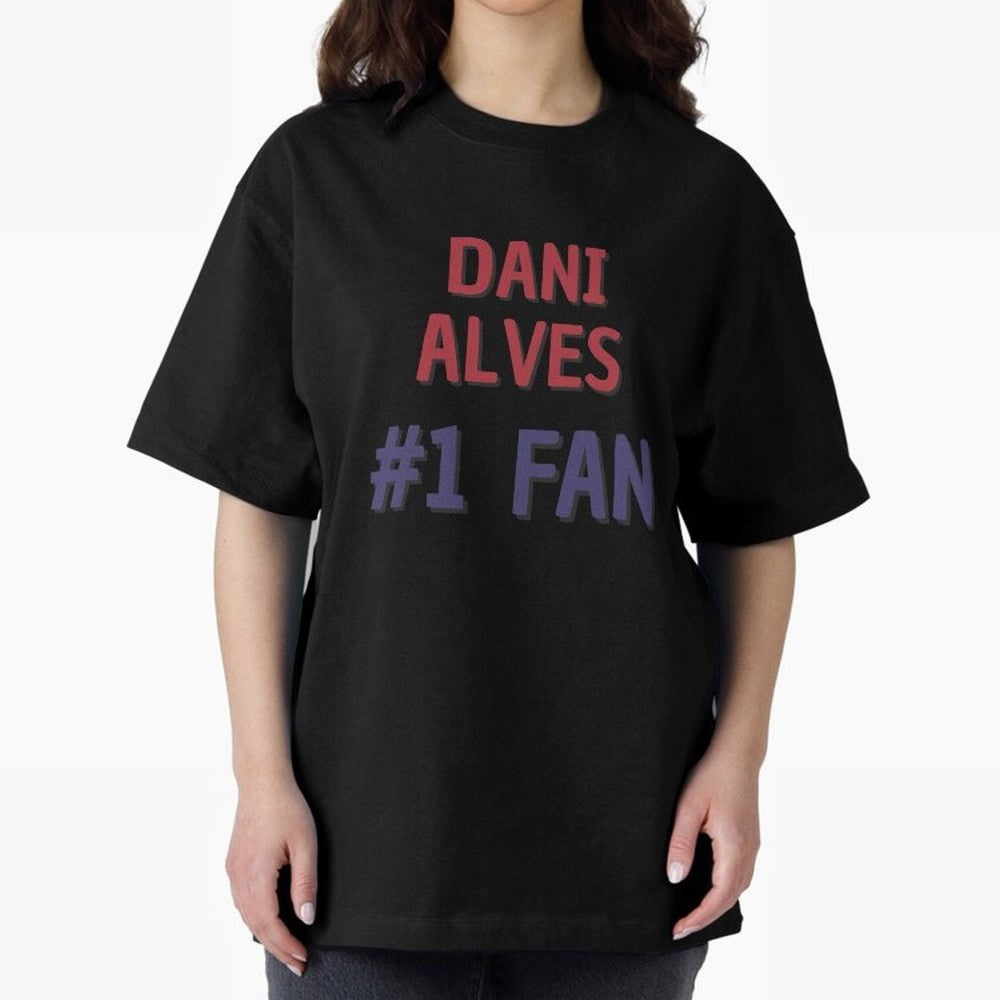 Dani Alves - #1 Fan Essential T-Shirt Celebrate Classic Football Spirit in FIFA World Cup 2026 Centered on Messi, Neymar and Mbappe, Argentina, France and Brazil Energy, Sports Nostalgia, International Competition, Famous Players and Unforgettable