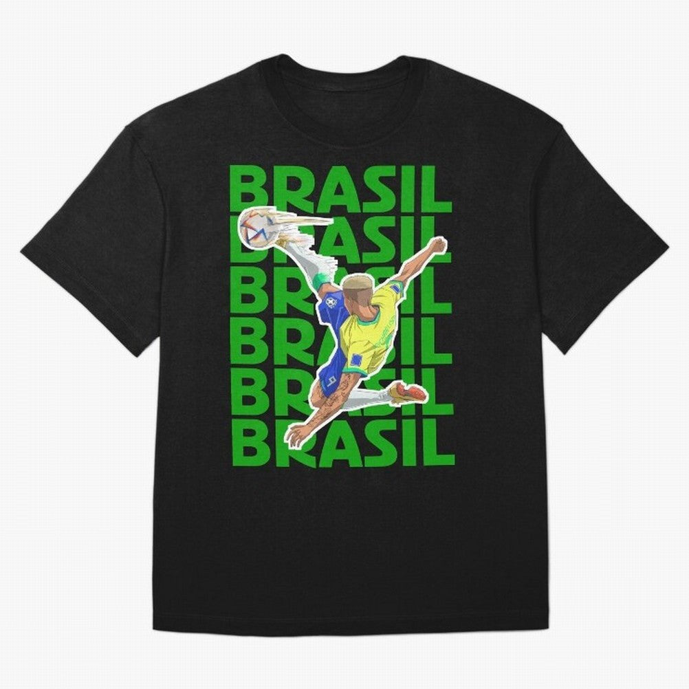Gol do BRASIL Classic T-Shirt Feel the Trophy Chase of Global Football Passion for FIFA World Cup 2026 USA Canada Mexico, Inspired by Haaland, England, Fan Favorite Moments, National Team Passion, Big Match Drama and Soccer History; Perfect for