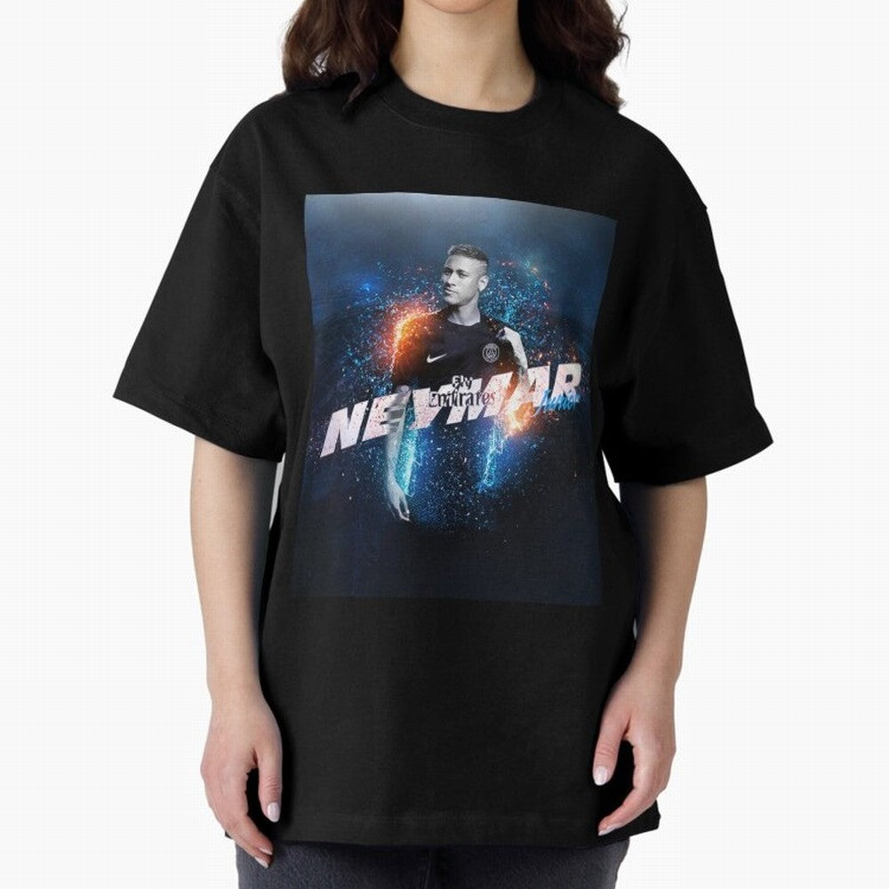 Illustration Neymar Art Classic T-Shirt Support Iconic Players in Global Football Passion for FIFA World Cup 2026 Group Stage, Driven by Neymar, England, Champion Mindset, Group Stage Buzz, Knockout Tension and Passionate Fan Culture; Created for