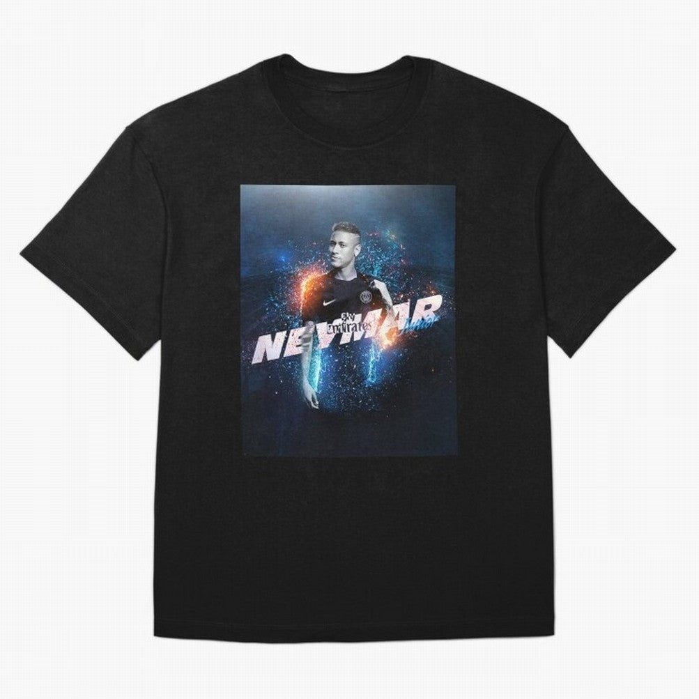Illustration Neymar Art Classic T-Shirt Support Iconic Players in Global Football Passion for FIFA World Cup 2026 Group Stage, Driven by Neymar, England, Champion Mindset, Group Stage Buzz, Knockout Tension and Passionate Fan Culture; Created for